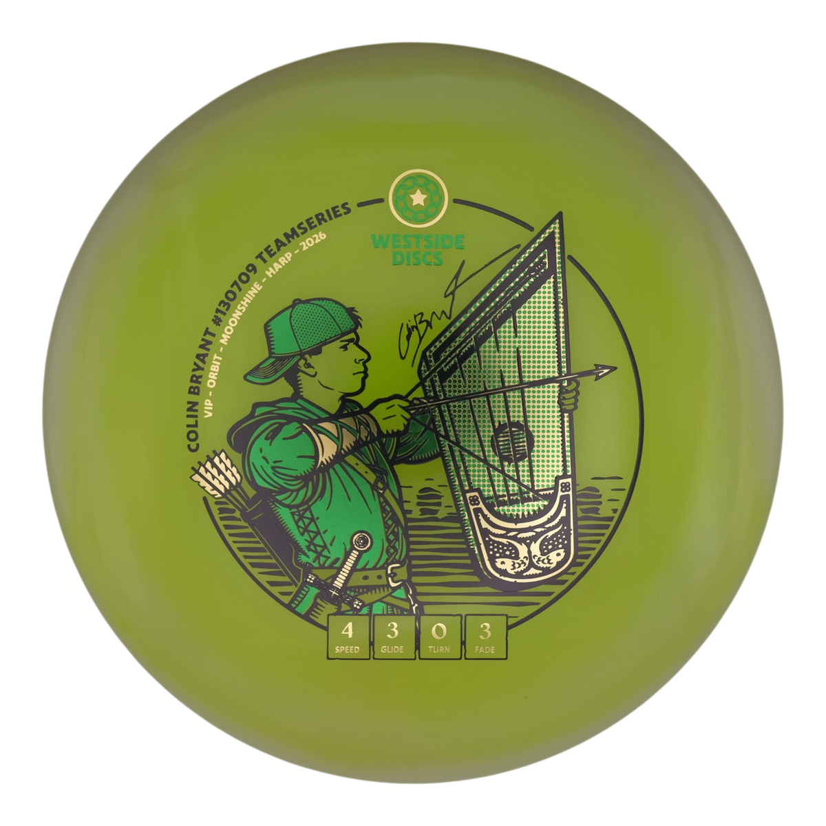 Westside Discs Harp - Colin Bryant Team Series