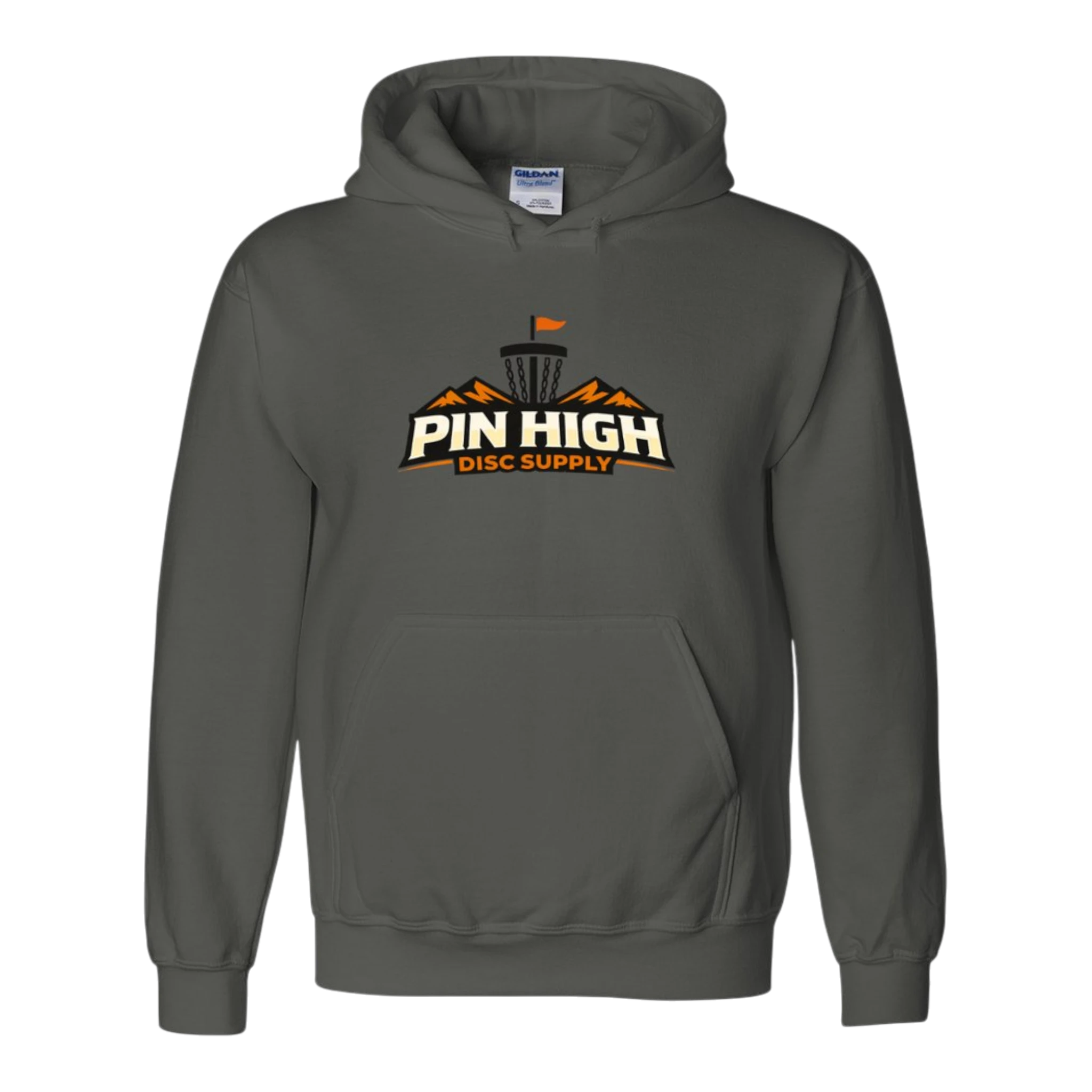 Hoodie - Pin High Disc Supply Classic Logo