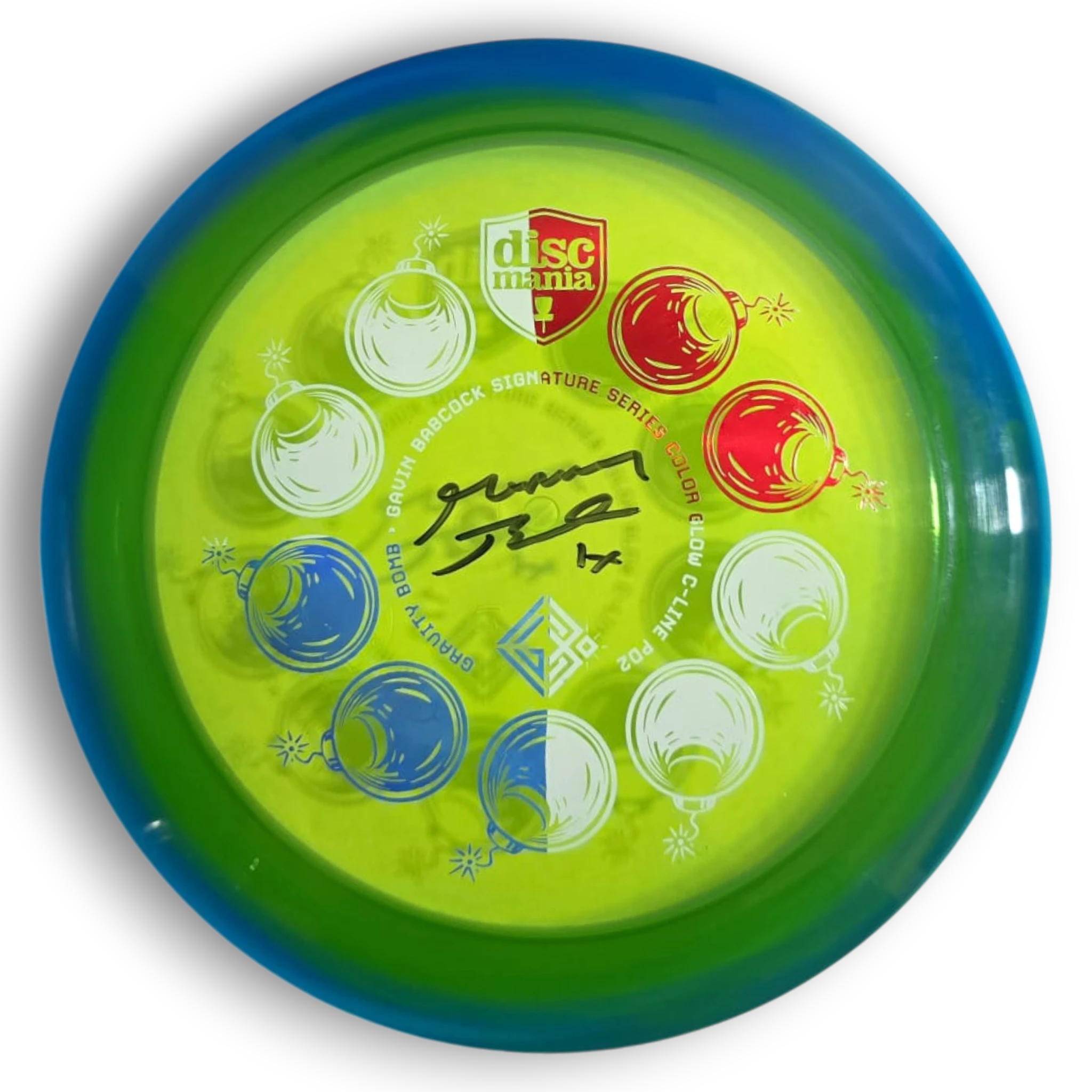 Discmania PD2 - C-line Colour Glow Signed by Gannon Burr