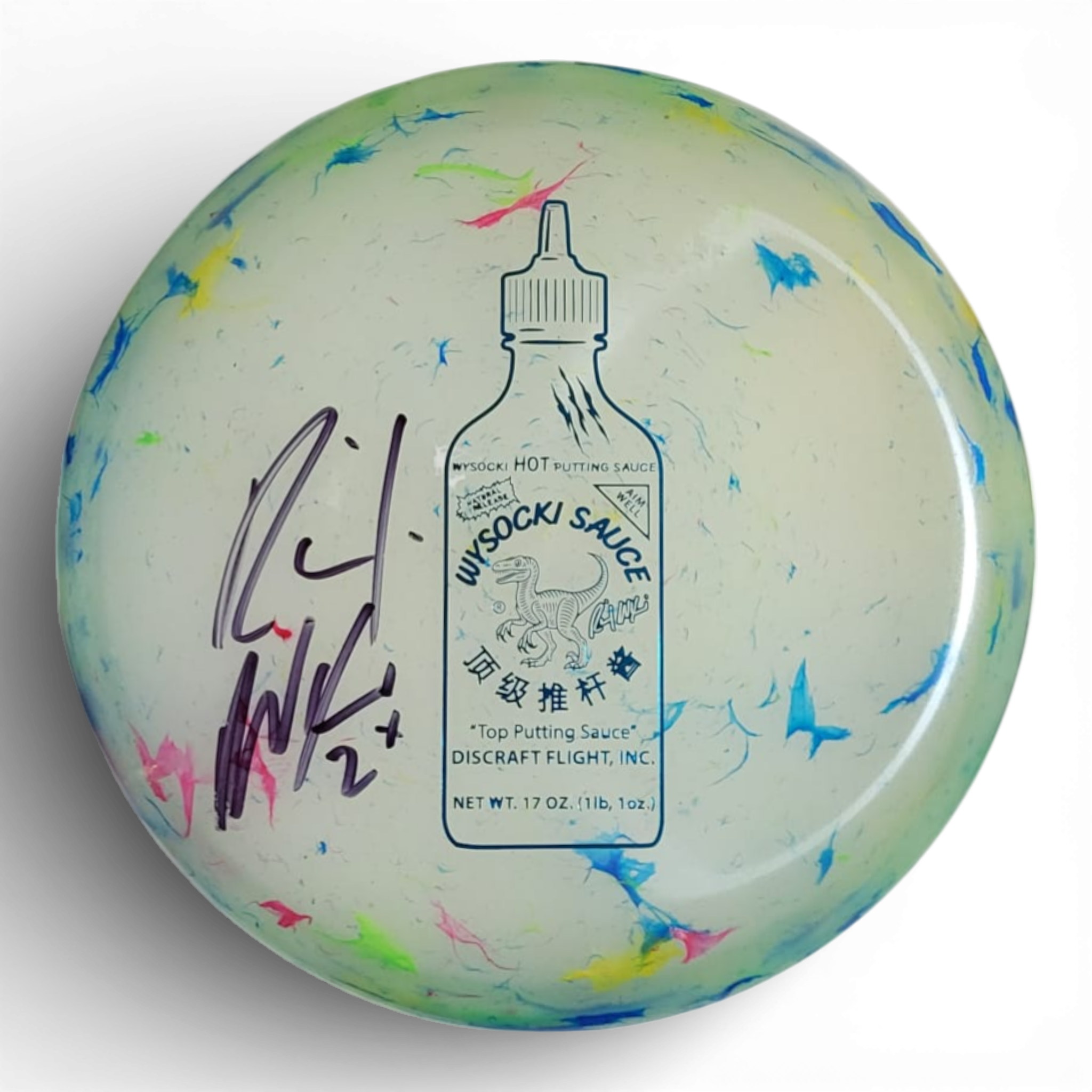 Jawbreaker Glo Kratos - Wysocki Sauce Stamp - Signed by Ricky Wysocki