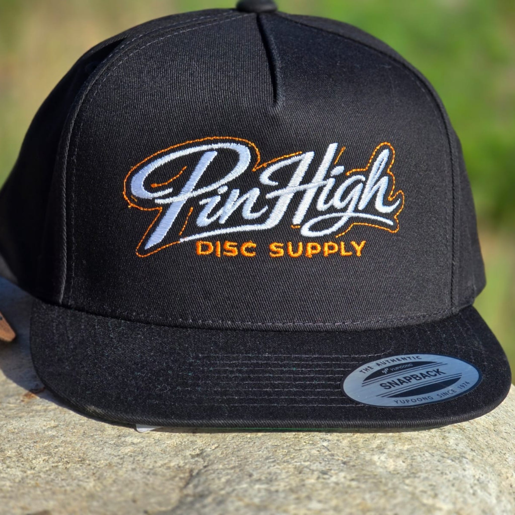 Yupoong Five-Panel Flat Bill Cap