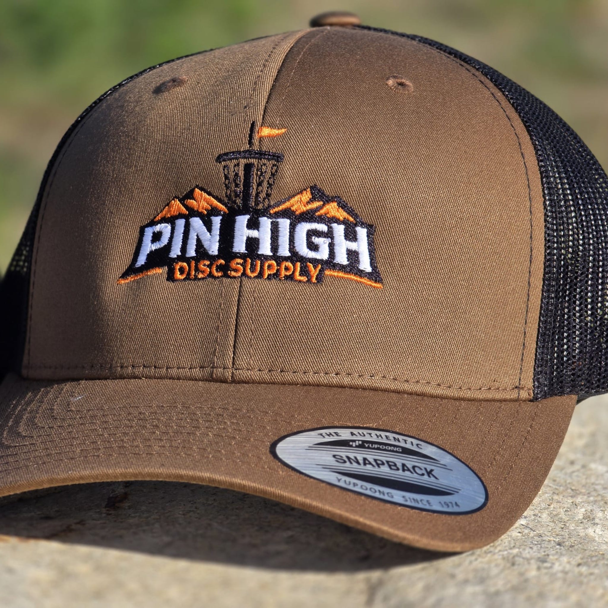 Yupoong Six-Panel Retro Trucker Cap - Classic Logo