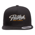 Yupoong Five-Panel Flat Bill Cap