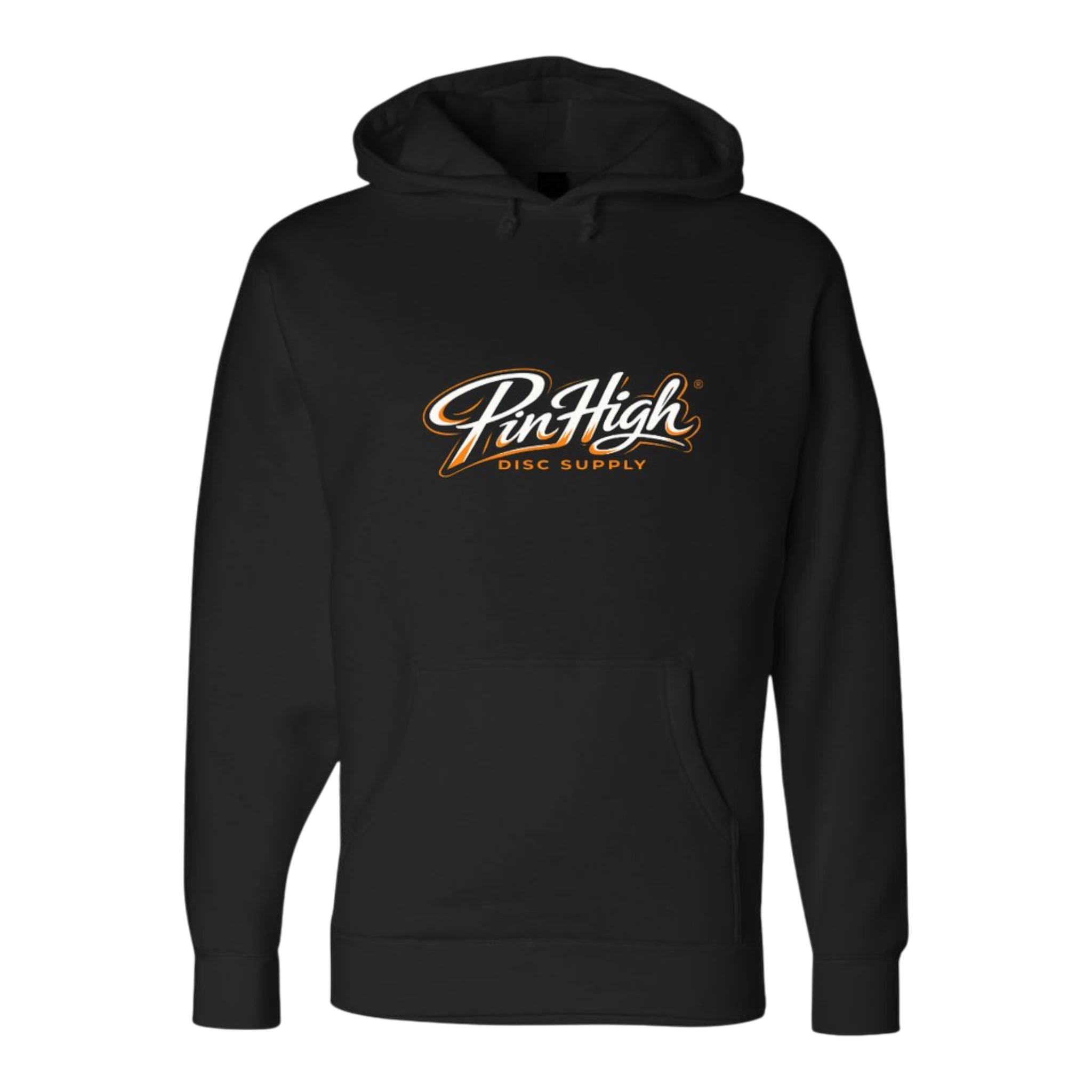 Hoodie - Pin High Disc Supply Baseball Font Logo